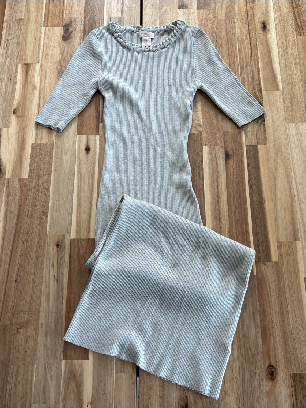 Camila Coelho‎ Ribbed Maxi Dress